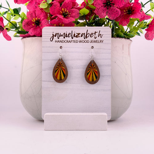 Ray of Sunshine Teardrop Earrings | ’70s Throwback