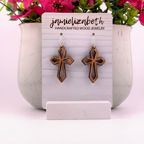 Just Wood - Divine Cross - Olivewood from the Holy Land