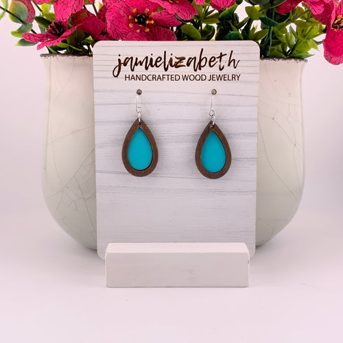 Teal Solid Acrylic Collection