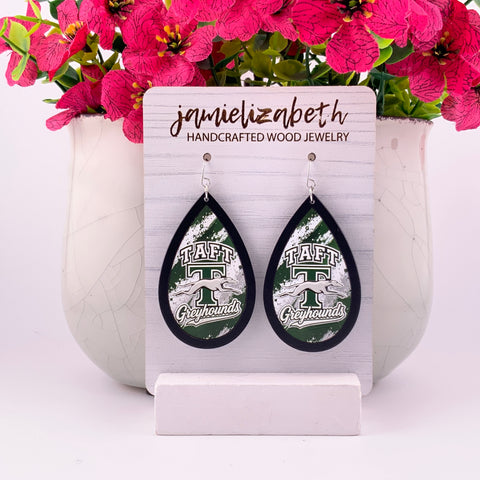Taft Greyhounds Earrings | School Spirit Elevated