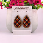 Campfire Plaid Earrings