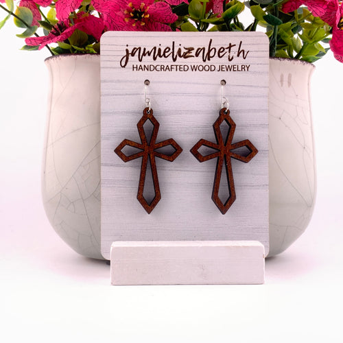 Just Wood Divine Cross - Salvaged Mesquite Wood