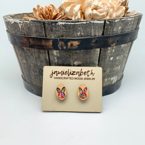 Bunny in Oval Studs (Vault)