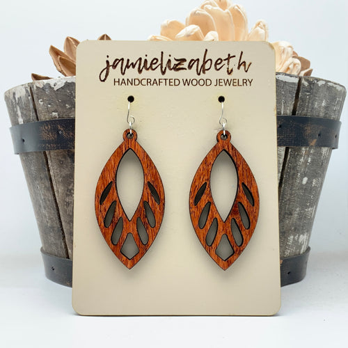 Walnut, Maple and Mesquite Masterpiece - Earrings (Vault)