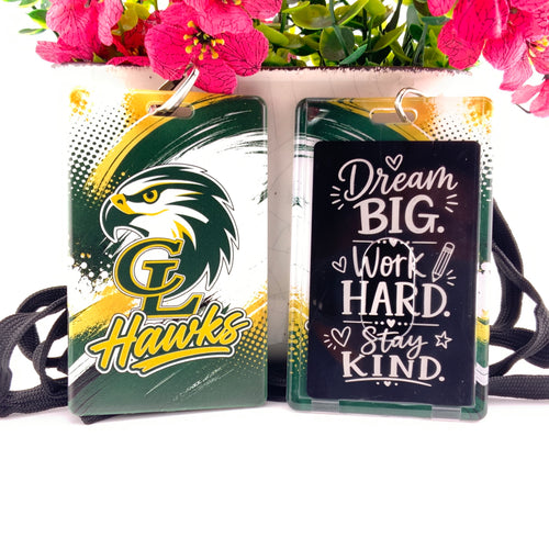 School Spirit Classic - Canyon Lake Hawks Lanyard