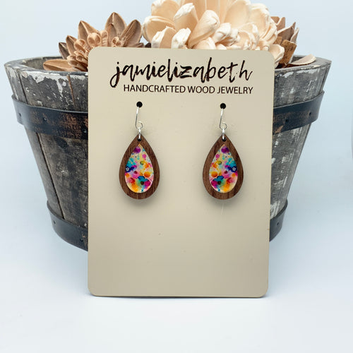 Dreamy Garden Floral Teardrops  (Vault)