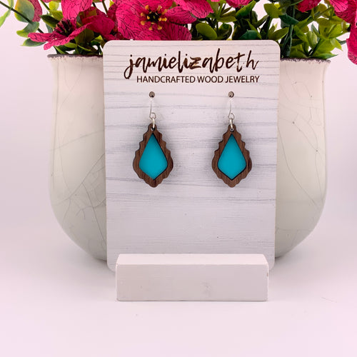 Teal Solid Acrylic Collection