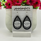 Customizable Composition Book Earrings