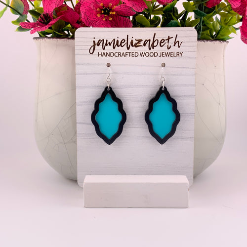 Teal Solid Acrylic Collection