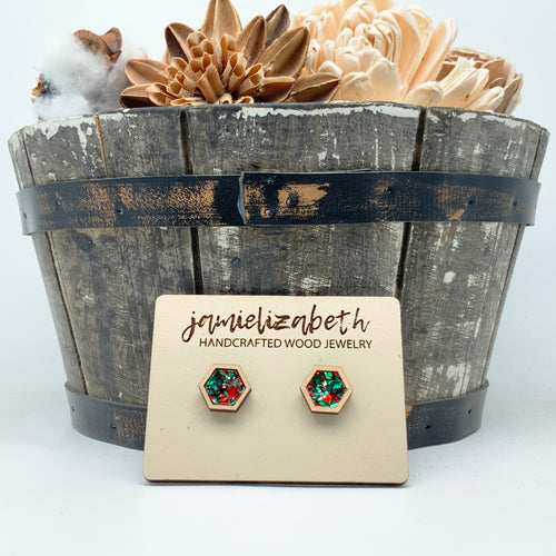 Holly Jolly Acrylic Earrings