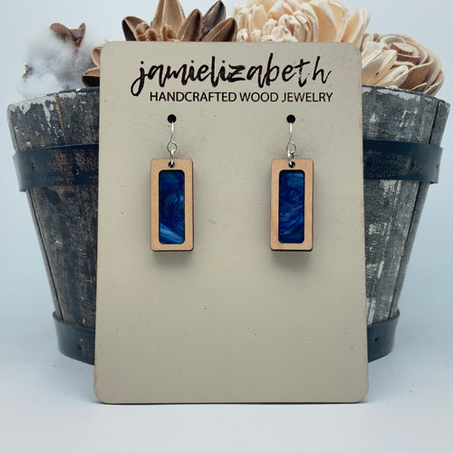 Spooky Night Sky Acrylic Earrings or Necklace