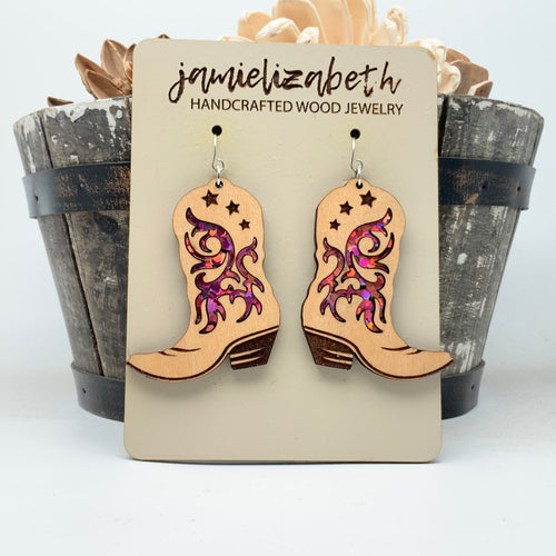 Boot Scootin’ with Pink "Stitchin" (Vault)