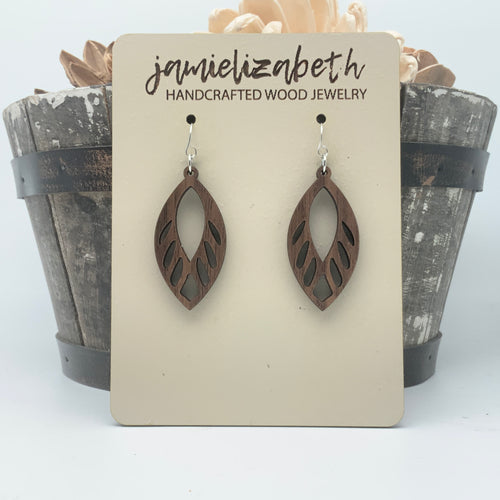 Walnut, Maple and Mesquite Masterpiece - Earrings (Vault)