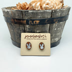 Bunny in Oval Studs (Vault)