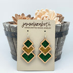 Lucky Diamond Drops - Earrings (Vault)