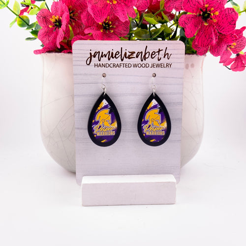 Pieper Warriors | School Spirit Elevated Earrings