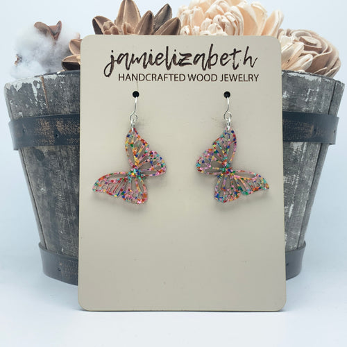 Sparkly Butterfly - Earrings (Vault)