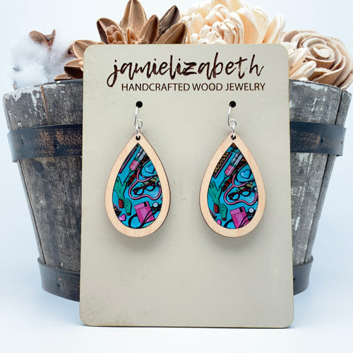 Super Fun Scrubs Acrylic - Earrings
