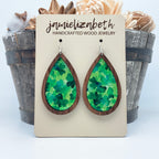 Shamrock Acrylic - Earrings