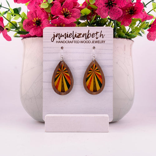 Ray of Sunshine Teardrop Earrings | ’70s Throwback