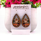Trick or Treat Squirrel - Earrings