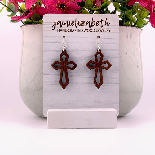 Just Wood Divine Cross - Salvaged Mesquite Wood