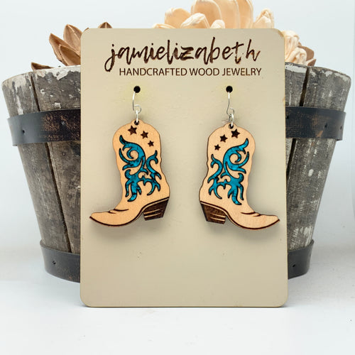 Boot Scootin’ with Turquoise "Stitchin" (Vault)
