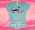 Unisex SMILE T-Shirt - Jamielizabeth 2024 Shirt - Multiple Colors Available