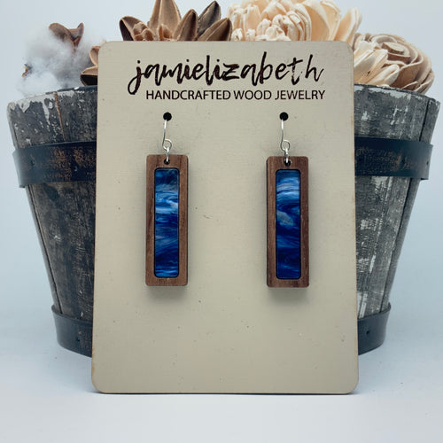 Spooky Night Sky Acrylic Earrings or Necklace