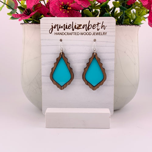 Teal Solid Acrylic Collection