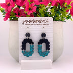 Turquoise Tooled Boho Bubbles