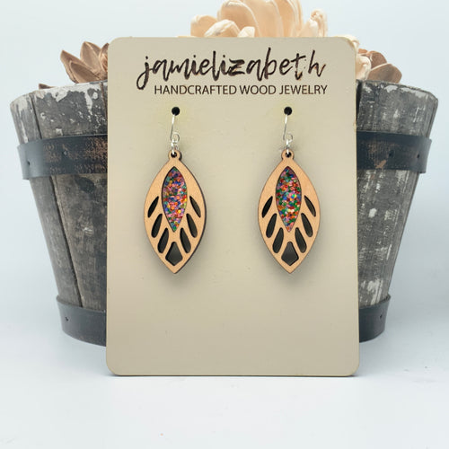 Radical Sparkle Glitter Masterpiece Earrings  (Vault)