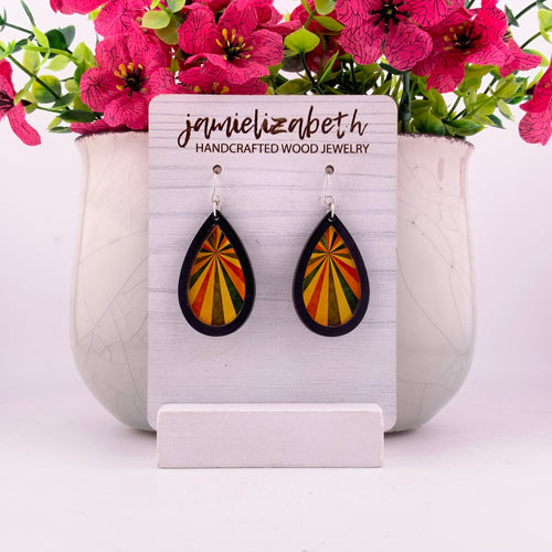 Ray of Sunshine Teardrop Earrings | ’70s Throwback