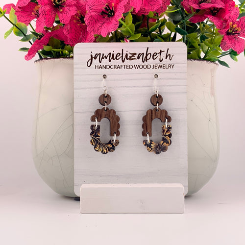 Tan Tooled Boho Bubbles