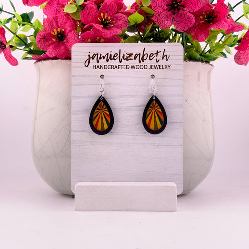 Ray of Sunshine Teardrop Earrings | ’70s Throwback