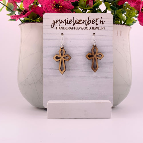 Just Wood - Divine Cross - Olivewood from the Holy Land