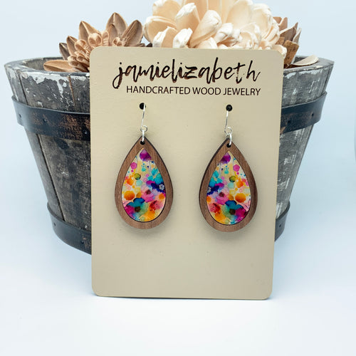 Dreamy Garden Floral Teardrops  (Vault)