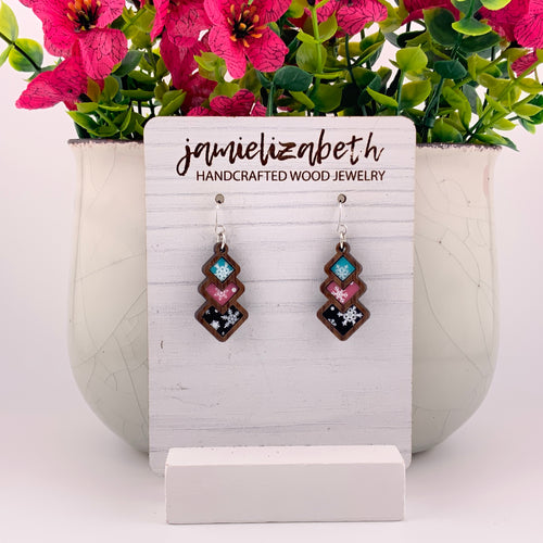 Snowflake Diamond Drops