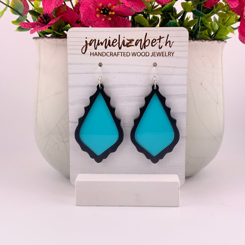 Teal Solid Acrylic Collection