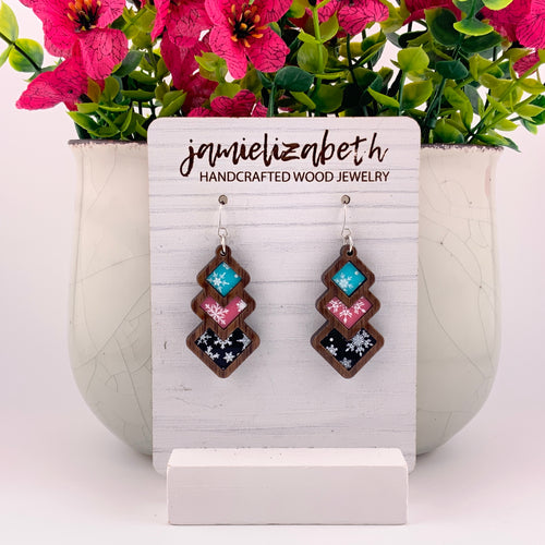 Snowflake Diamond Drops