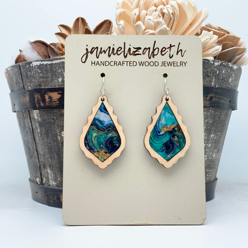 Sodalite Swirl Chandelier - #13