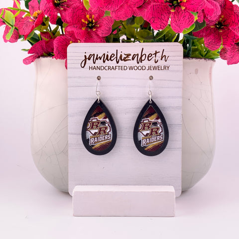 Leander Rouse - Raiders Earrings | School Spirit Elevated
