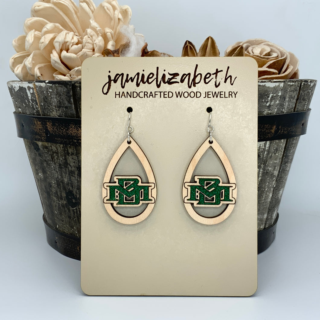 Marion Bulldogs - Earrings