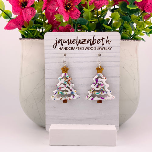 Bright & Cheery Zigzag Trees