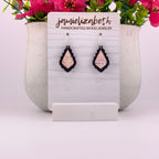 Crosshatch Cork Chandelier Small