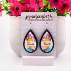 Personalized Teacher Pencil Earrings