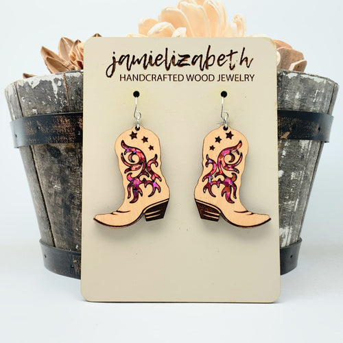 Boot Scootin’ with Pink "Stitchin" (Vault)