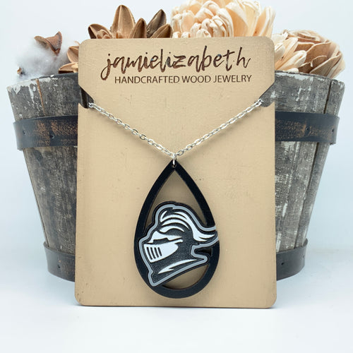 Lindsay ISD Knights! - Earrings or Necklace