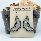 Silver Crinkle Bats