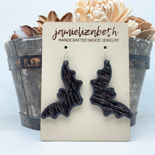 Black & Silver Streaked Bats